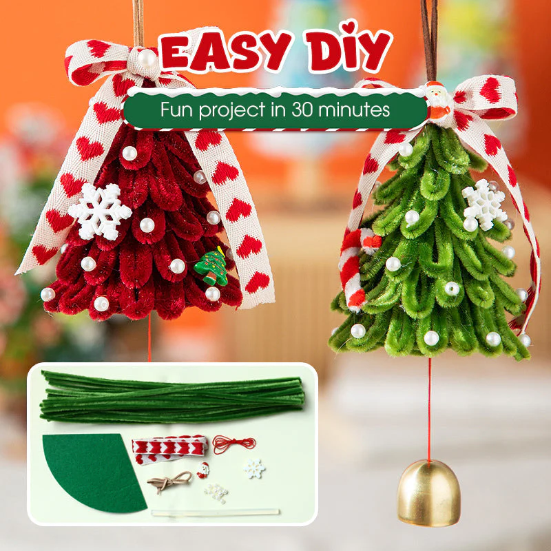 📢📢50% DE RÉDUCTION !!! 🎅Kit DIY pour décoration de Noël à suspendre dans la voiture - Image 2