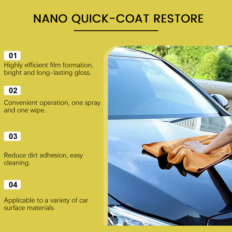 đąđąAchetez 2 recevez 1 gratuitâ°Spray nano-revĂȘtement pour voiture - Restauration rapide et brillance miroir - Image 4