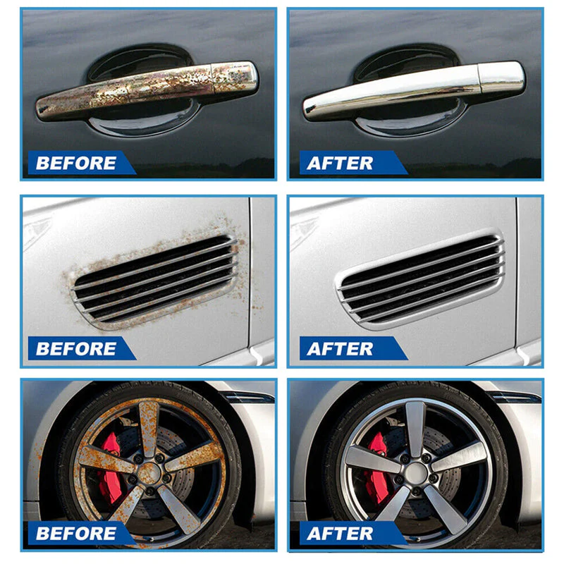 🎁🚗Spray d'élimination de particules de rouille et de fer de voiture✨🔥Achetez 3 obtenez 2 gratuit - Image 2