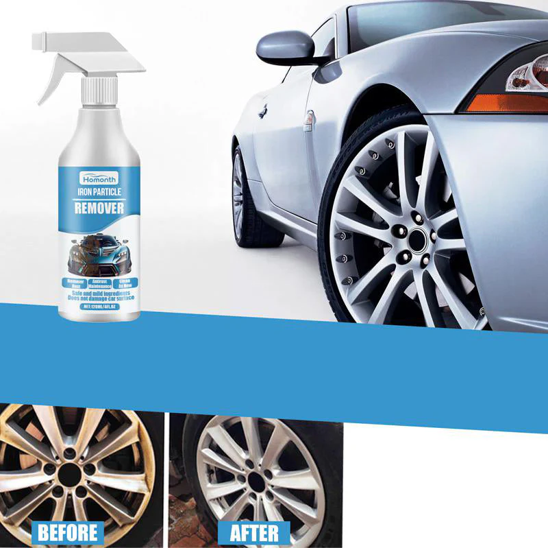 🎁🚗Spray d'élimination de particules de rouille et de fer de voiture✨🔥Achetez 3 obtenez 2 gratuit - Image 3