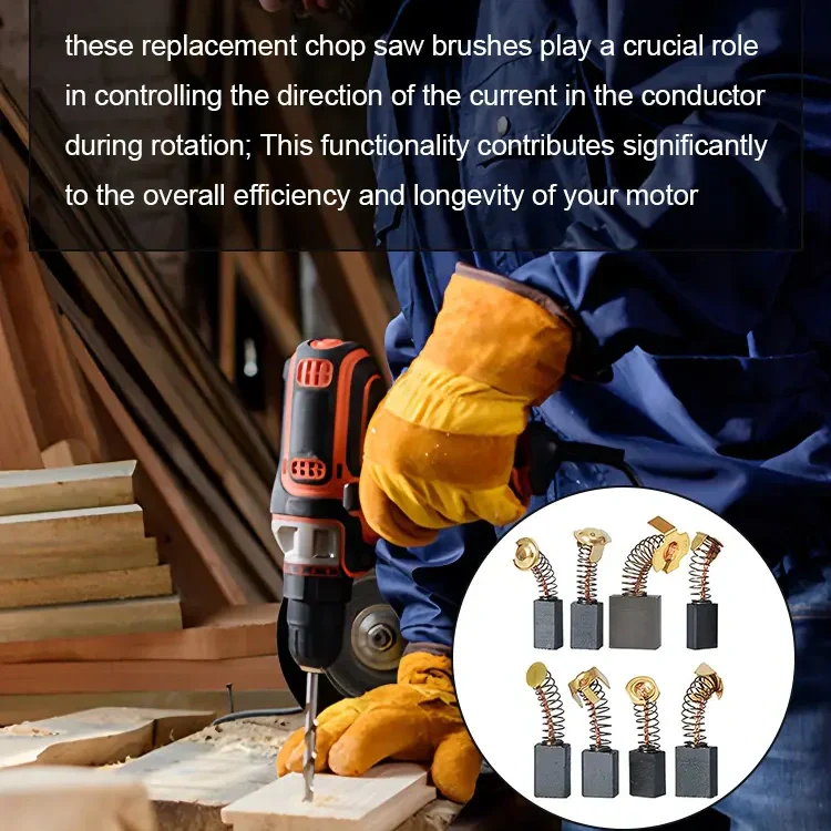 Carbon Brush Set for Electric Tools - Image 3