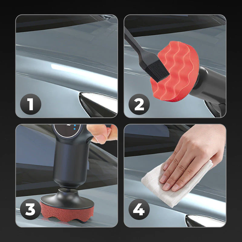 🏆73% de réduction pour les trois derniers jours⏰Rechargeable Cordless Car Buffer Polisher - Image 7