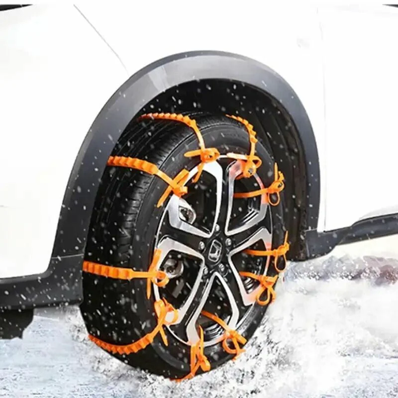 🚗 DERNIER JOUR – 50% DE RÉDUCTION ! ✨ Chaînes Antidérapantes en Nylon – Installation en 10s, Résistent à -35°C, pour Neige, Glace & Boue ! ❄️🔒 - Image 14