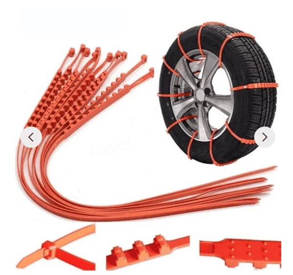 🚗 DERNIER JOUR – 50% DE RÉDUCTION ! ✨ Chaînes Antidérapantes en Nylon – Installation en 10s, Résistent à -35°C, pour Neige, Glace & Boue ! ❄️🔒 - Image 17