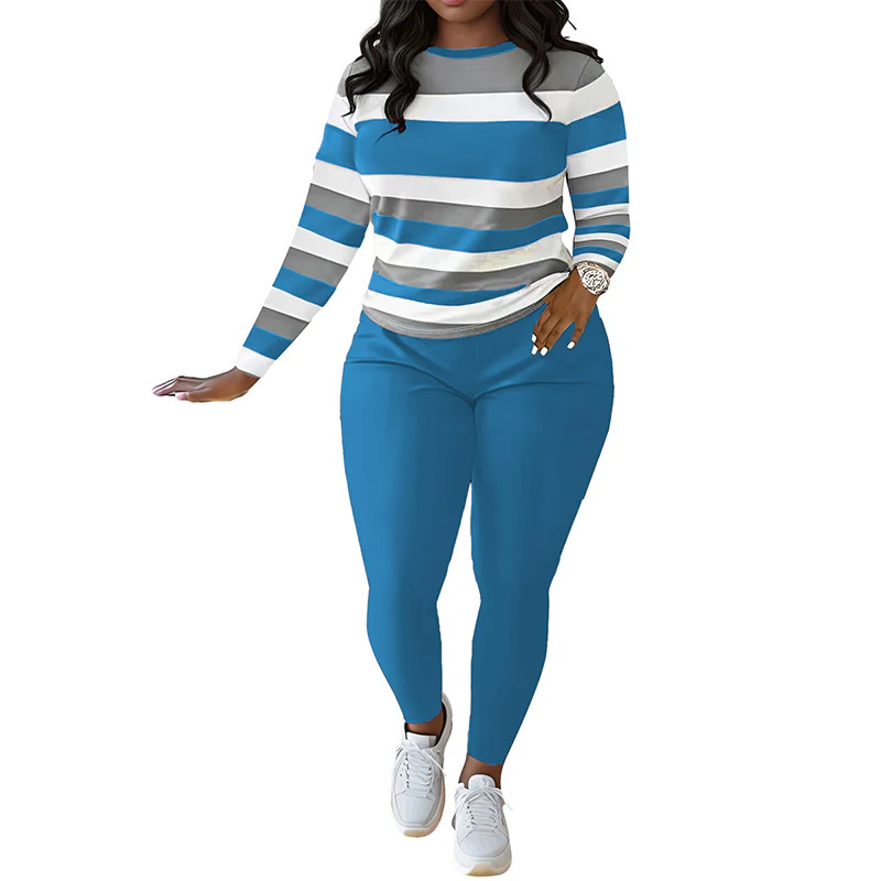 📢📢70 %  DE RÉDUCTION !! ⏰Ensemble 2 pièces décontracté pour femme👚👖 - Image 10