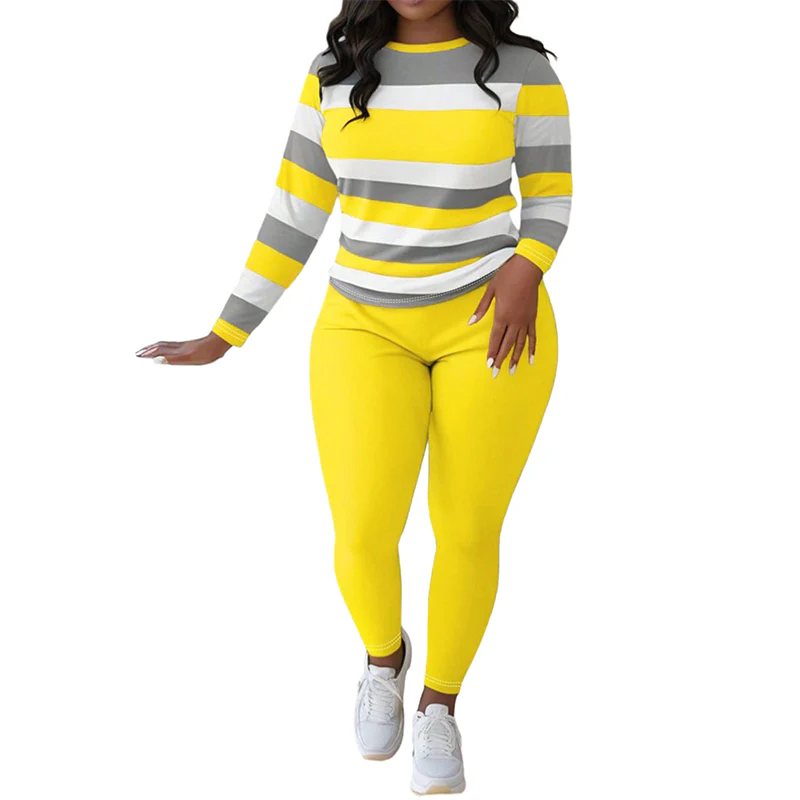 📢📢70 %  DE RÉDUCTION !! ⏰Ensemble 2 pièces décontracté pour femme👚👖 - Image 8