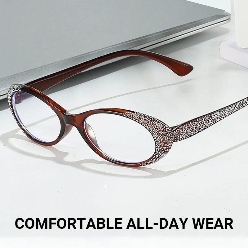 📢📢50% DE RÉDUCTION ! ✨Lunettes de lecture œil-de-chat avec filtre anti-lumière bleue - Image 4