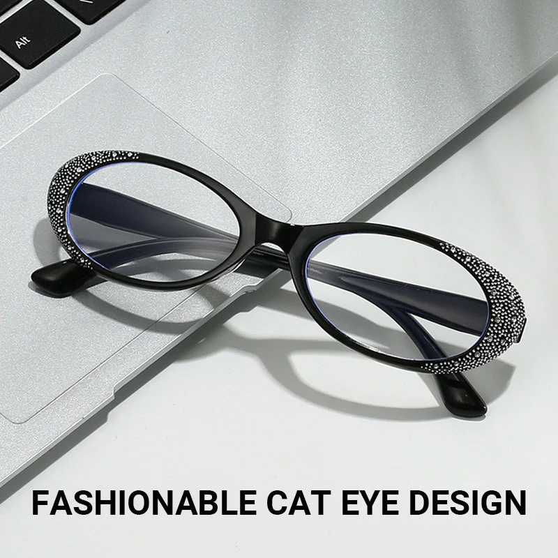 📢📢50% DE RÉDUCTION ! ✨Lunettes de lecture œil-de-chat avec filtre anti-lumière bleue - Image 5