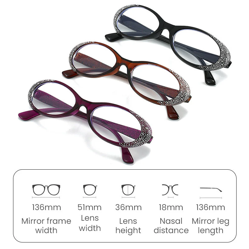 📢📢50% DE RÉDUCTION ! ✨Lunettes de lecture œil-de-chat avec filtre anti-lumière bleue - Image 7