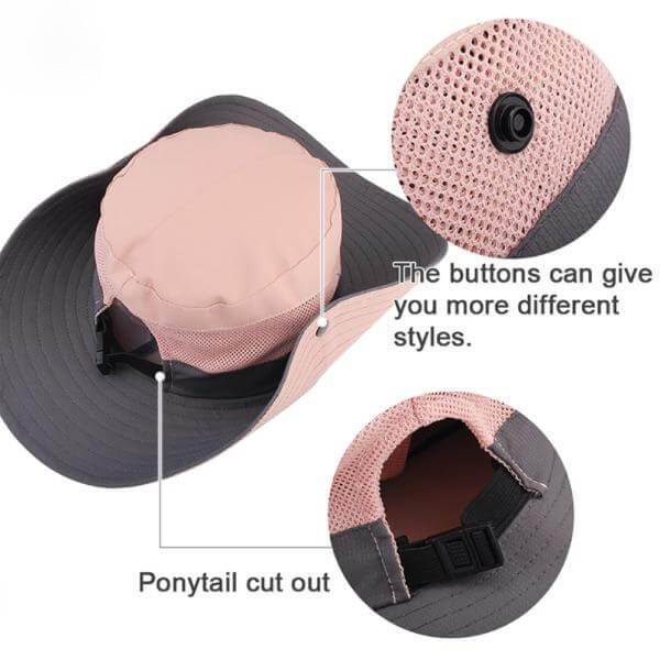 📢66% de réduction pour une durée limitée🌞Chapeau de soleil pliable avec protection UV✨ - Image 5