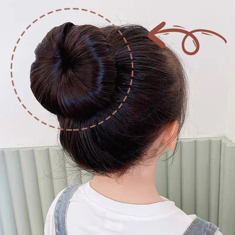 📢📢50 % de réduction !! ⏰Accessoire chic pour cheveux en forme de beignet pour femmes - Image 2