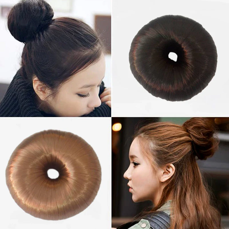 📢📢50 % de réduction !! ⏰Accessoire chic pour cheveux en forme de beignet pour femmes - Image 3