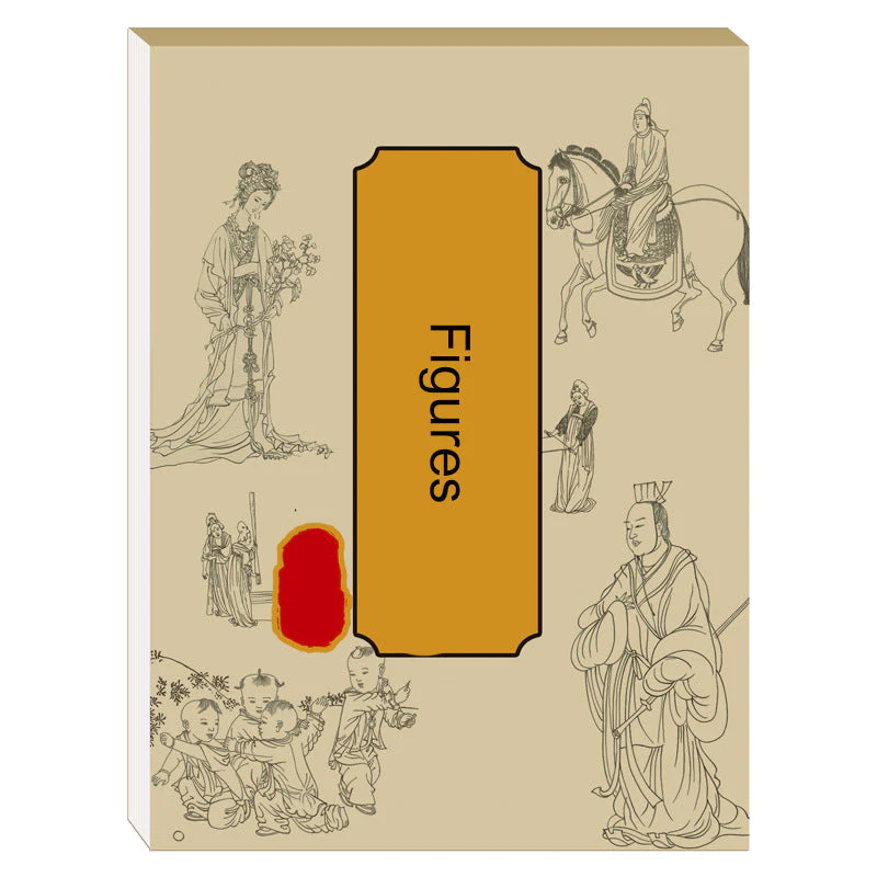 🖼️🎁Album de copie de peinture chinoise et de dessin blanc - Image 10