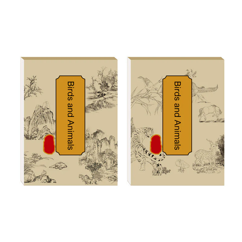 🖼️🎁Album de copie de peinture chinoise et de dessin blanc - Image 17
