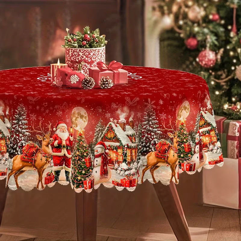 Nappe de Noël pour les repas des fêtes - Image 5