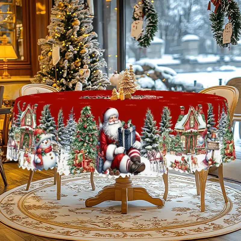 Nappe de Noël pour les repas des fêtes - Image 6