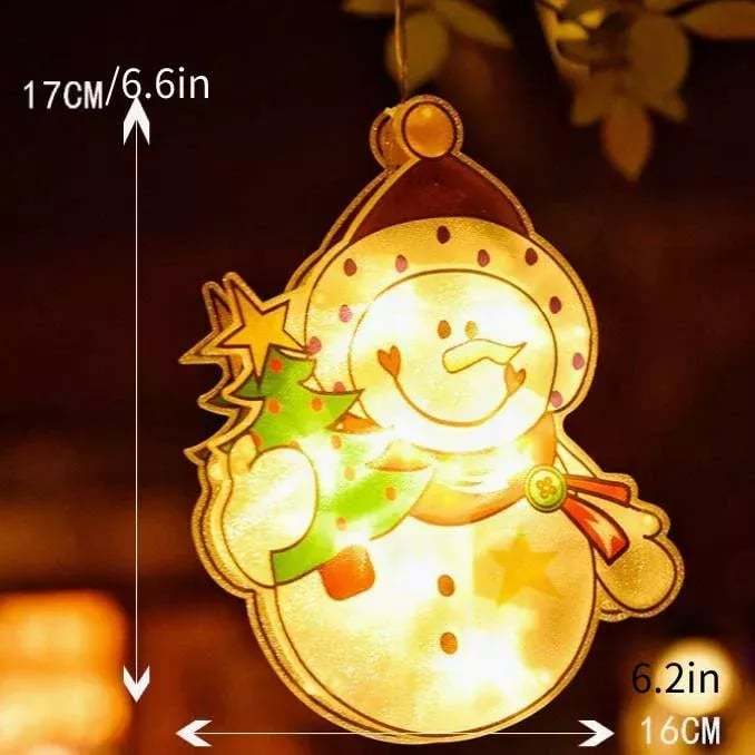 🎄Vente de Noël anticipée -50% de réduction🎊Lumières à ventouse pour fenêtre de Noël🎅 - Image 12