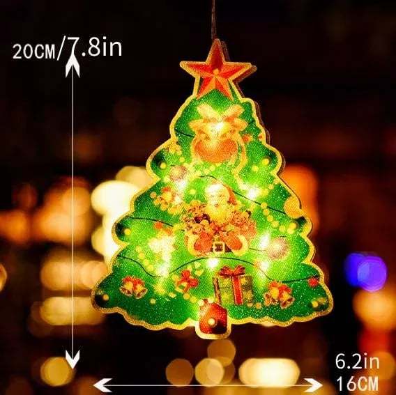 🎄Vente de Noël anticipée -50% de réduction🎊Lumières à ventouse pour fenêtre de Noël🎅 - Image 13