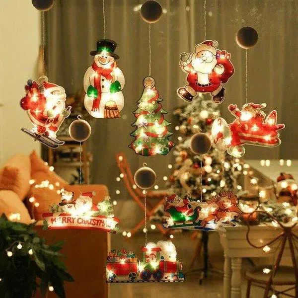 🎄Vente de Noël anticipée -50% de réduction🎊Lumières à ventouse pour fenêtre de Noël🎅 - Image 4