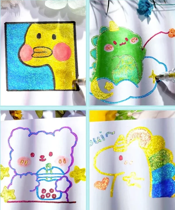 🎁Last Day Sale 49% OFF✨Glitter Gel Pen Set - Image 19