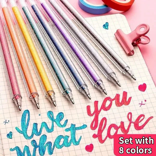 🎁Last Day Sale 49% OFF✨Glitter Gel Pen Set - Image 6