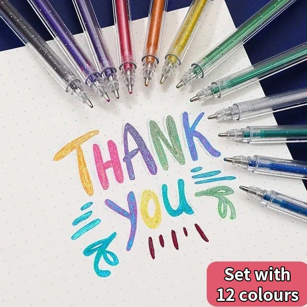 🎁Last Day Sale 49% OFF✨Glitter Gel Pen Set - Image 7
