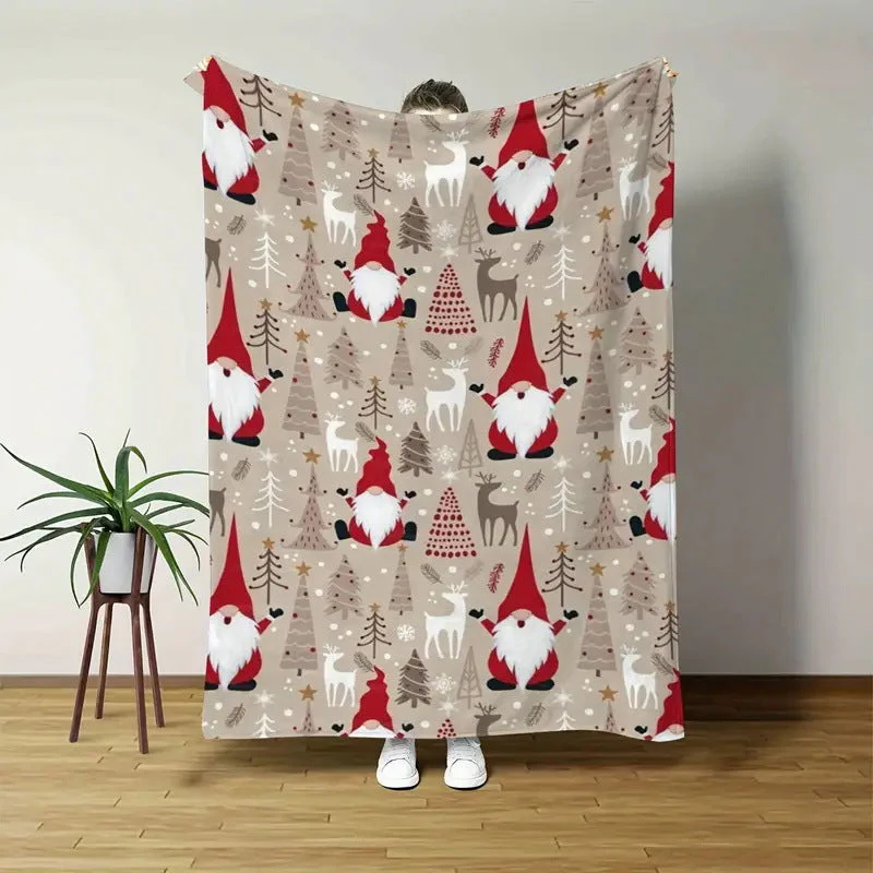 📢📢KIT ÉCONOMIE⏰Couverture en flanelle imprimée sur le thème de Noël - Image 9