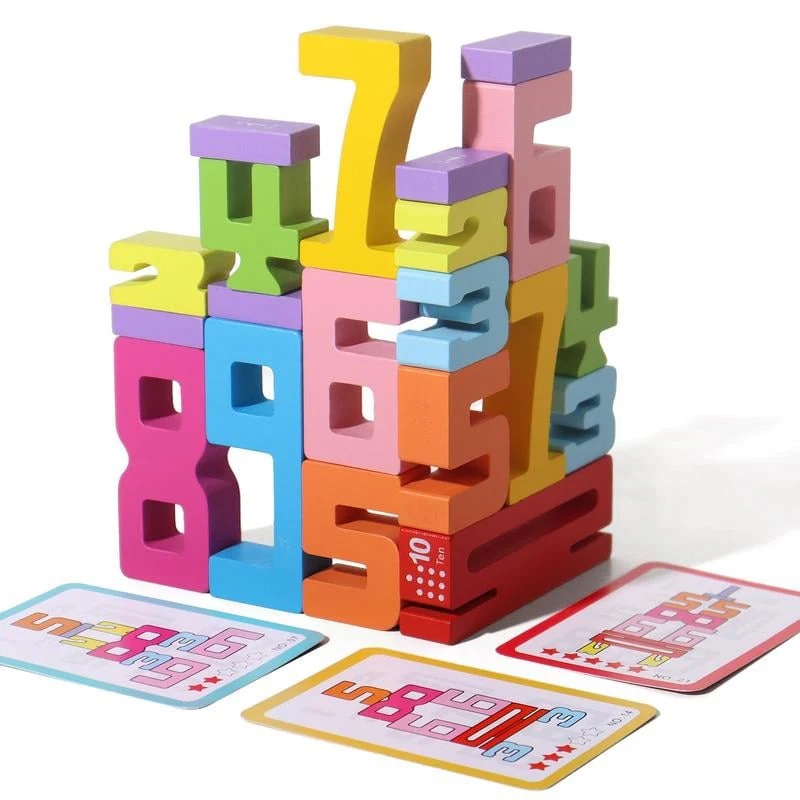 🎁Offre de réduction🎁Blocs de chiffres - jouets éducatifs pour enfants!