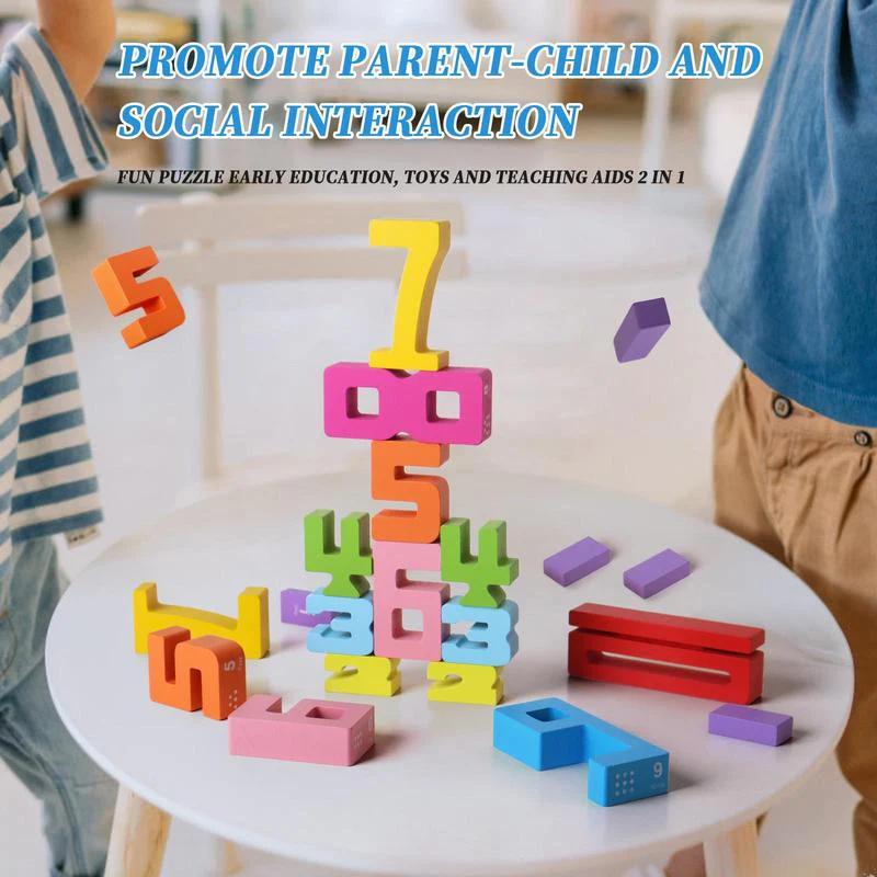 🎁Offre de réduction🎁Blocs de chiffres - jouets éducatifs pour enfants! - Image 3