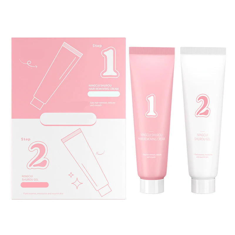 🛀🛀🏼🛀  Ensemble de Crème dépilatoire Nettoyante adoucissante - Image 9