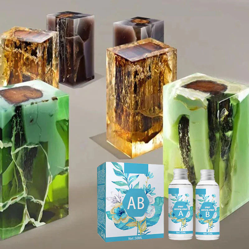 🛡️ Acheter 3 Obtenez 2 Free-5 ensembles💎Clear Hard Epoxy Resin Adhesive Set - Image 2