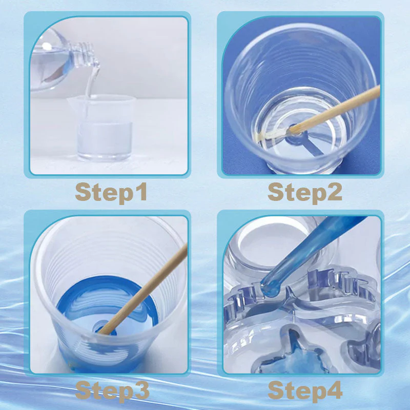🛡️ Acheter 3 Obtenez 2 Free-5 ensembles💎Clear Hard Epoxy Resin Adhesive Set - Image 7