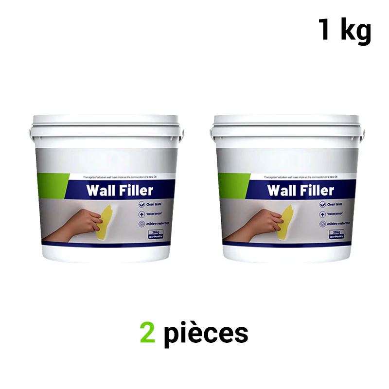🏆Livraison limitée dans le temps papier abrasif + grattoir🔥Pâte de réparation murale imperméable et résistante à la moisissure✨ - Image 11