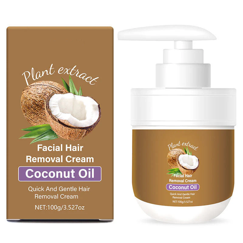 🎁 Achetez-en 1, obtenez-en 1 GRATUIT ! 🥥✨ Crème dépilatoire visage à la noix de coco – Douce & efficace - Image 9