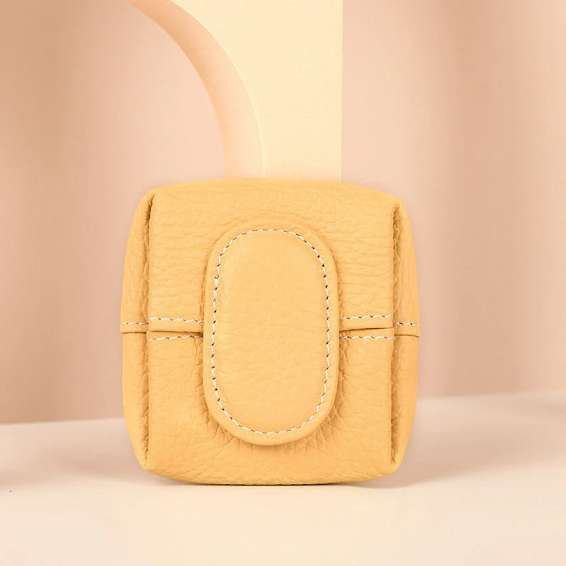 💥Limited Sale 50% OFF🔥Mini porte-monnaie en cuir de vache à la mode - Image 12