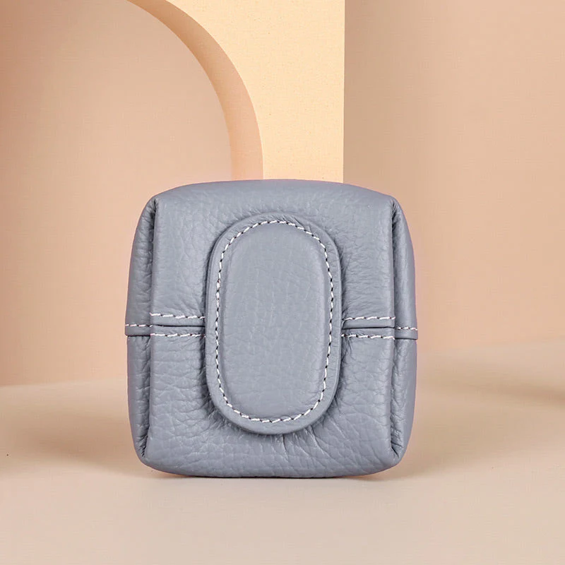 💥Limited Sale 50% OFF🔥Mini porte-monnaie en cuir de vache à la mode - Image 15
