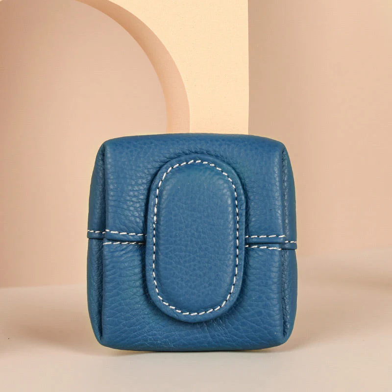 💥Limited Sale 50% OFF🔥Mini porte-monnaie en cuir de vache à la mode - Image 17