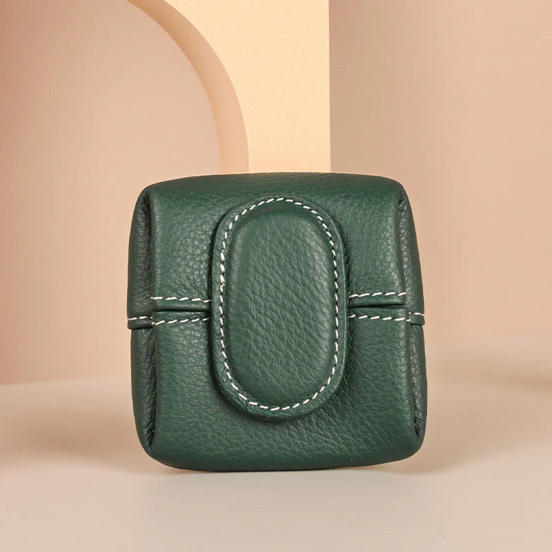 💥Limited Sale 50% OFF🔥Mini porte-monnaie en cuir de vache à la mode - Image 19
