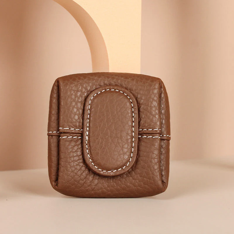 💥Limited Sale 50% OFF🔥Mini porte-monnaie en cuir de vache à la mode - Image 25