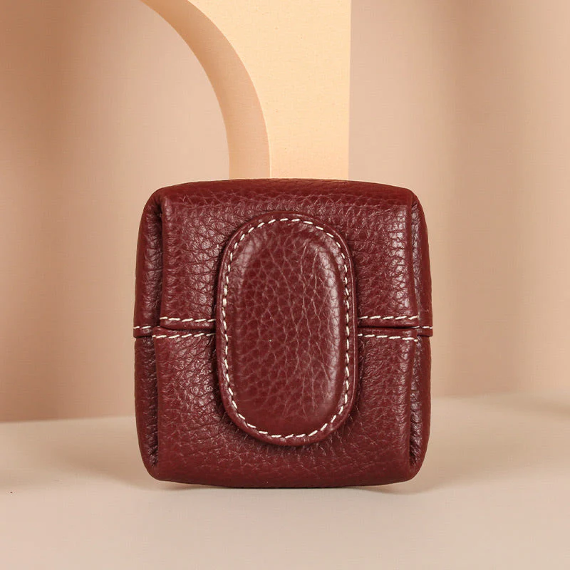 💥Limited Sale 50% OFF🔥Mini porte-monnaie en cuir de vache à la mode - Image 26