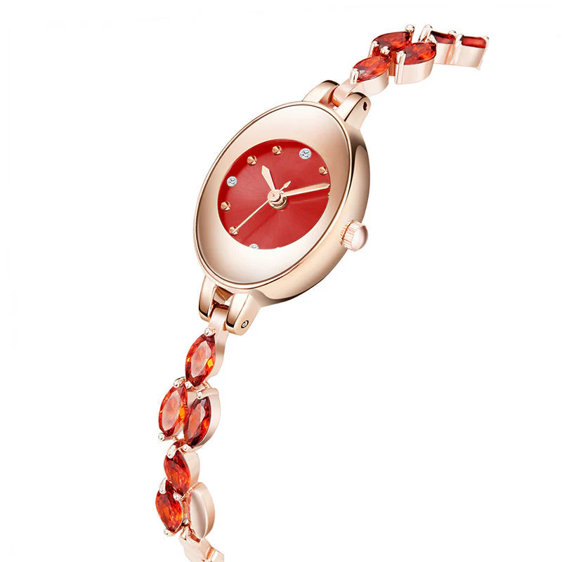 🎀⌚Women's Colored Zircon Bracelet Watch - Image 10