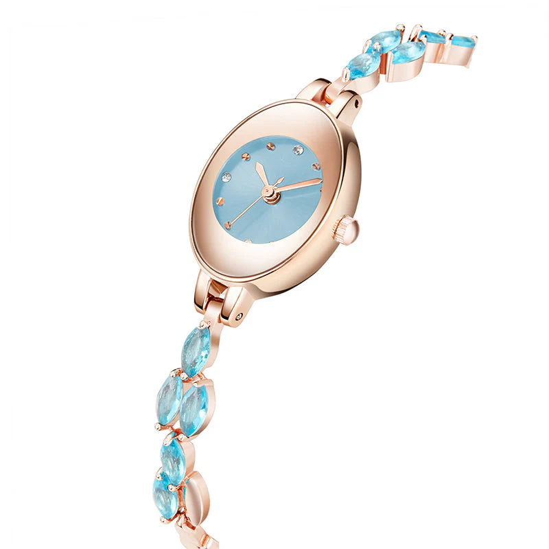🎀⌚Women's Colored Zircon Bracelet Watch - Image 12