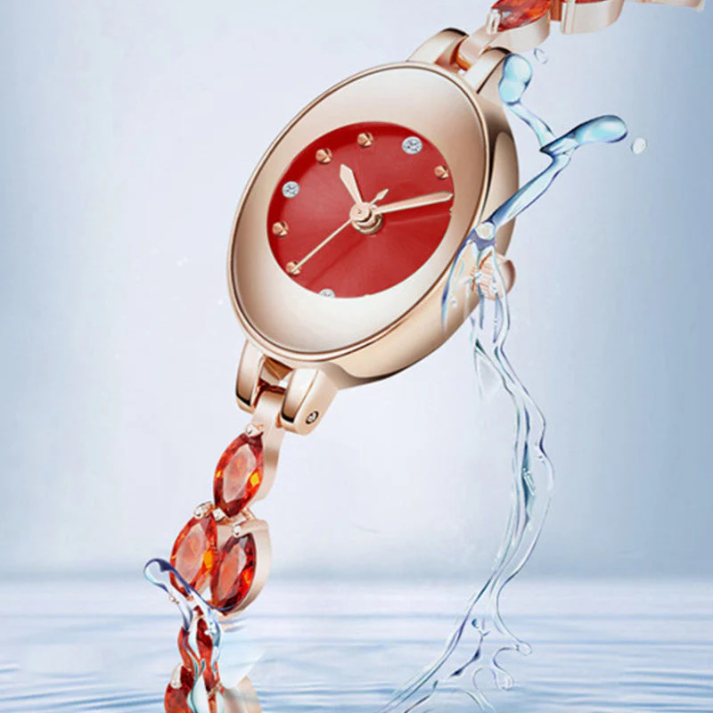 🎀⌚Women's Colored Zircon Bracelet Watch - Image 6