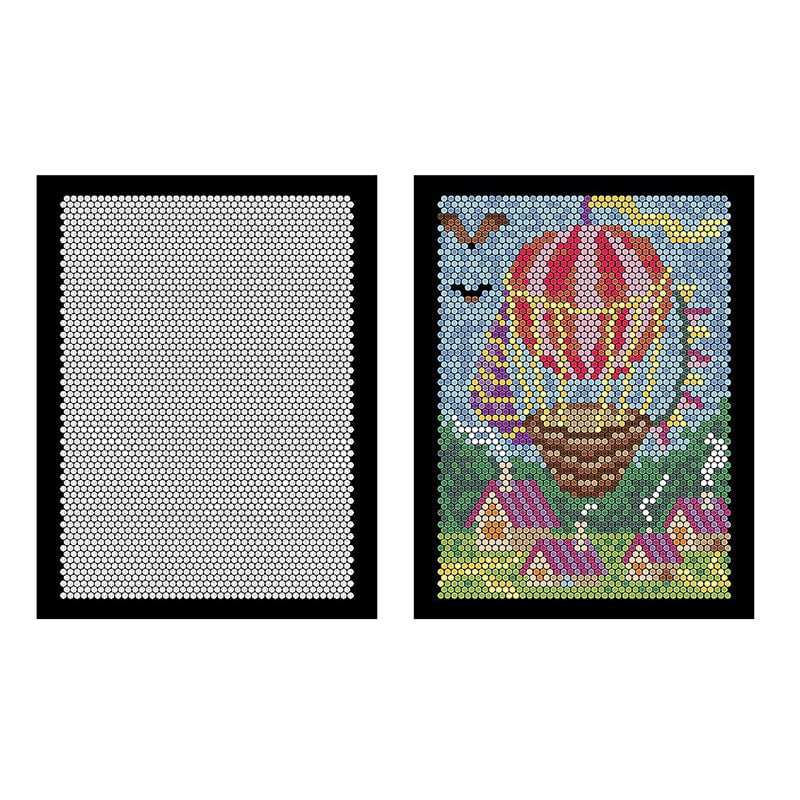 📢📢55 % DE RÉDUCTION !!! ✨ Livre de coloriage par numéro– sur fond noir, incluant des feutres aquarelle double pointe et une boîte de rangement ! - Image 12