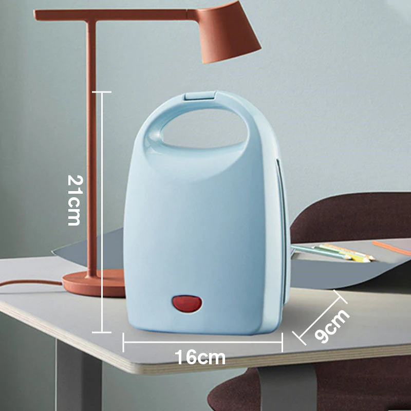 đ„ 50% OFF INSTANTANĂ ! đ„Ș Machine Ă Sandwich Multifonction - Chauffage Rapide, Design Compact Bleu/Blanc pour Cuisine et Bureau đ⥠- Image 8