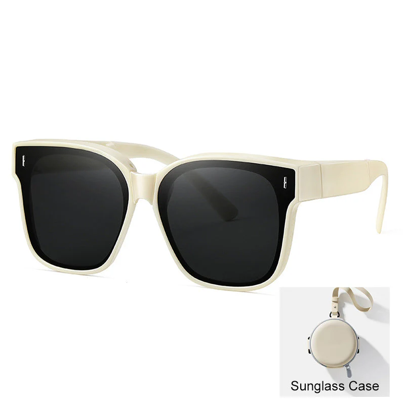 📢📢57% DE RÉDUCTION !!!✨Lunettes de soleil compactes, pliables et empilables - Image 14