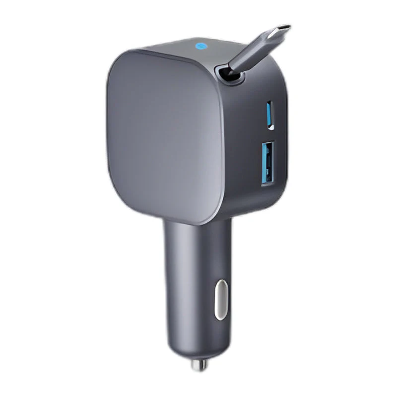 Chargeur de Voiture Compact à Câble Rétractable📢📢3 dernières heures : Grande vente⏰⏰ - Image 9