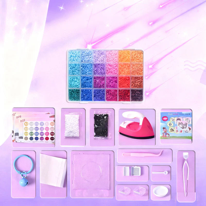 📢📢50% DE RÉDUCTION !!! 🎅Kit complet de perles à repasser de 96 couleurs - Image 6