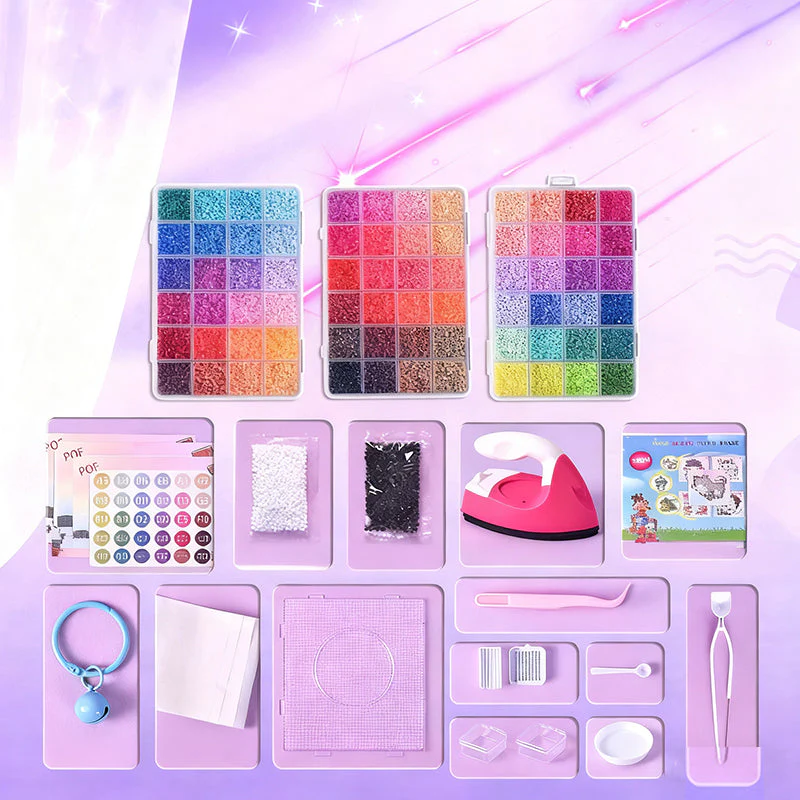 📢📢50% DE RÉDUCTION !!! 🎅Kit complet de perles à repasser de 96 couleurs - Image 8