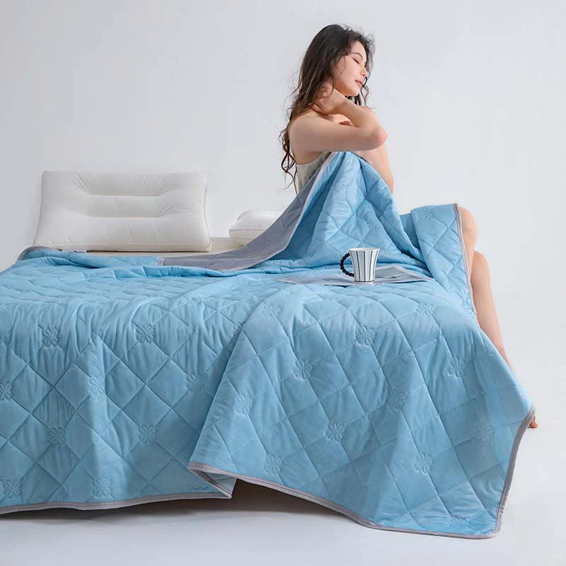 🌙 56% DE RÉDUCTION - ❄️ Couette d'été rafraîchissante, imprimée, lavable et respirante 💤 - Image 16
